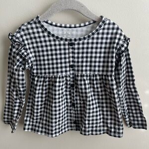The Children’s Place Checkered Girls LongSleeved Shirt